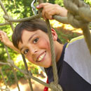 Swing through trees with Go Ape!